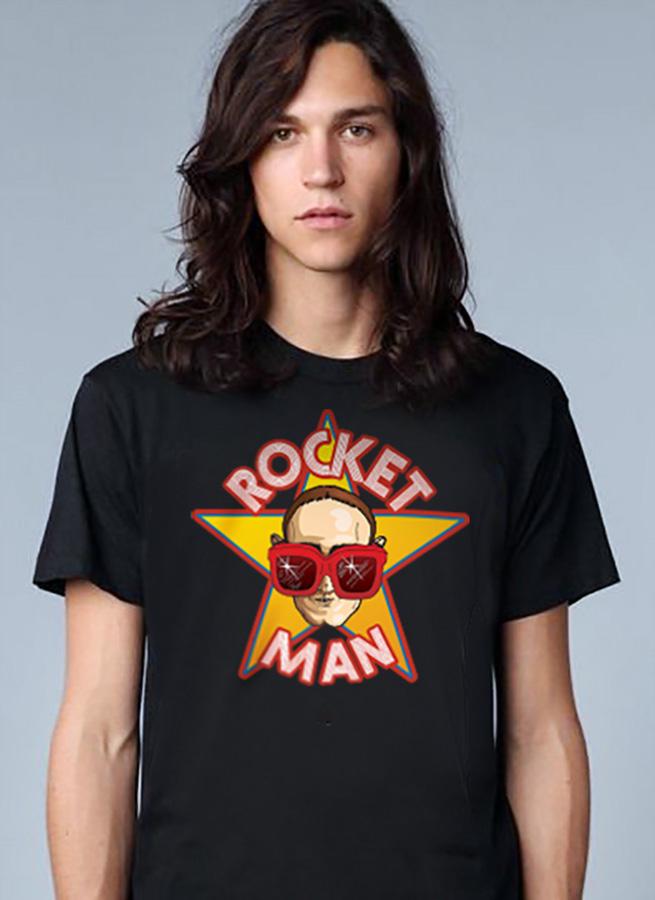 Rocketman T-Shirt (Black)